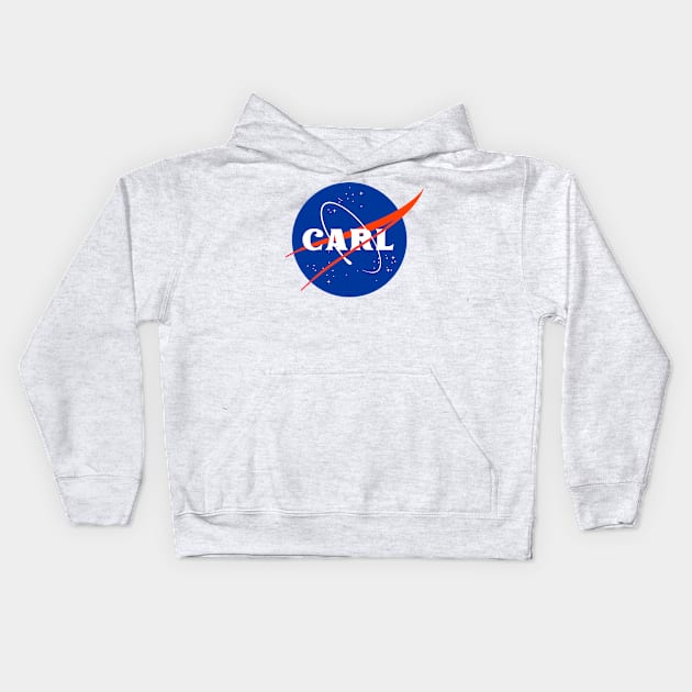 Nasa - Carl Kids Hoodie by gubdav